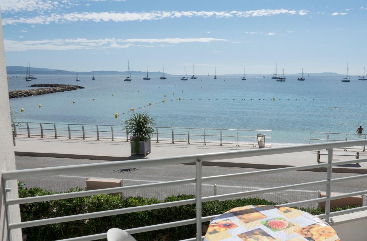 Les Stoechades Aparthotel Hyeres Bagian luar foto